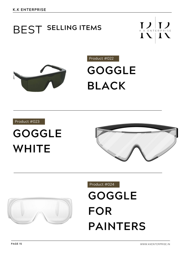 Safety Shoes & Safety Goggles