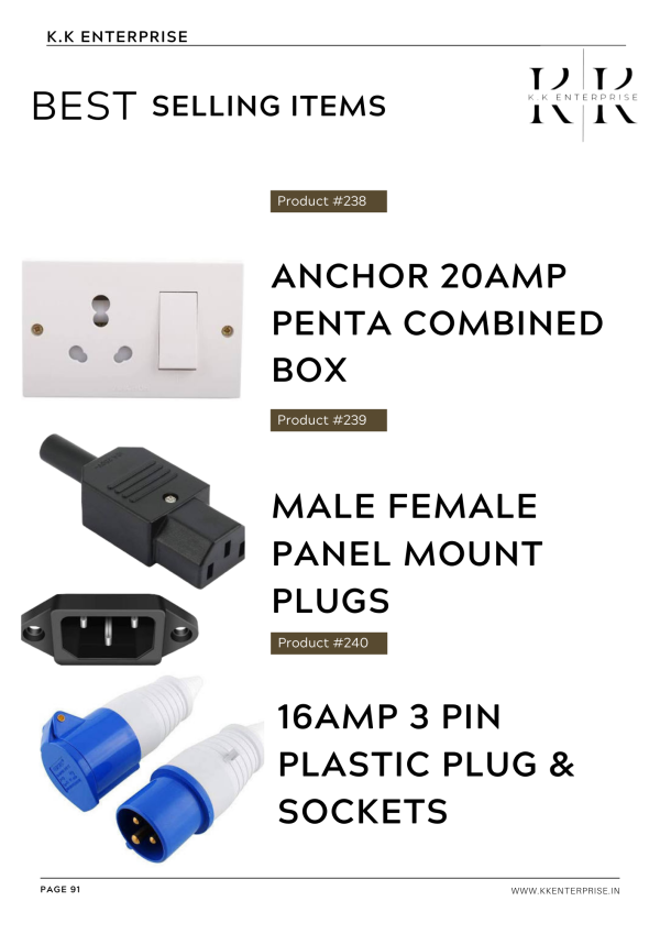 Electric Switches Sockets Switch Boards & Extension Boards