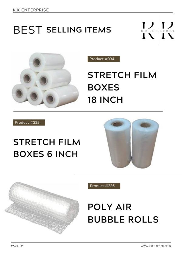 Stretch Films & Poly bags