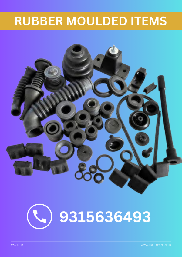 Rubber molded items